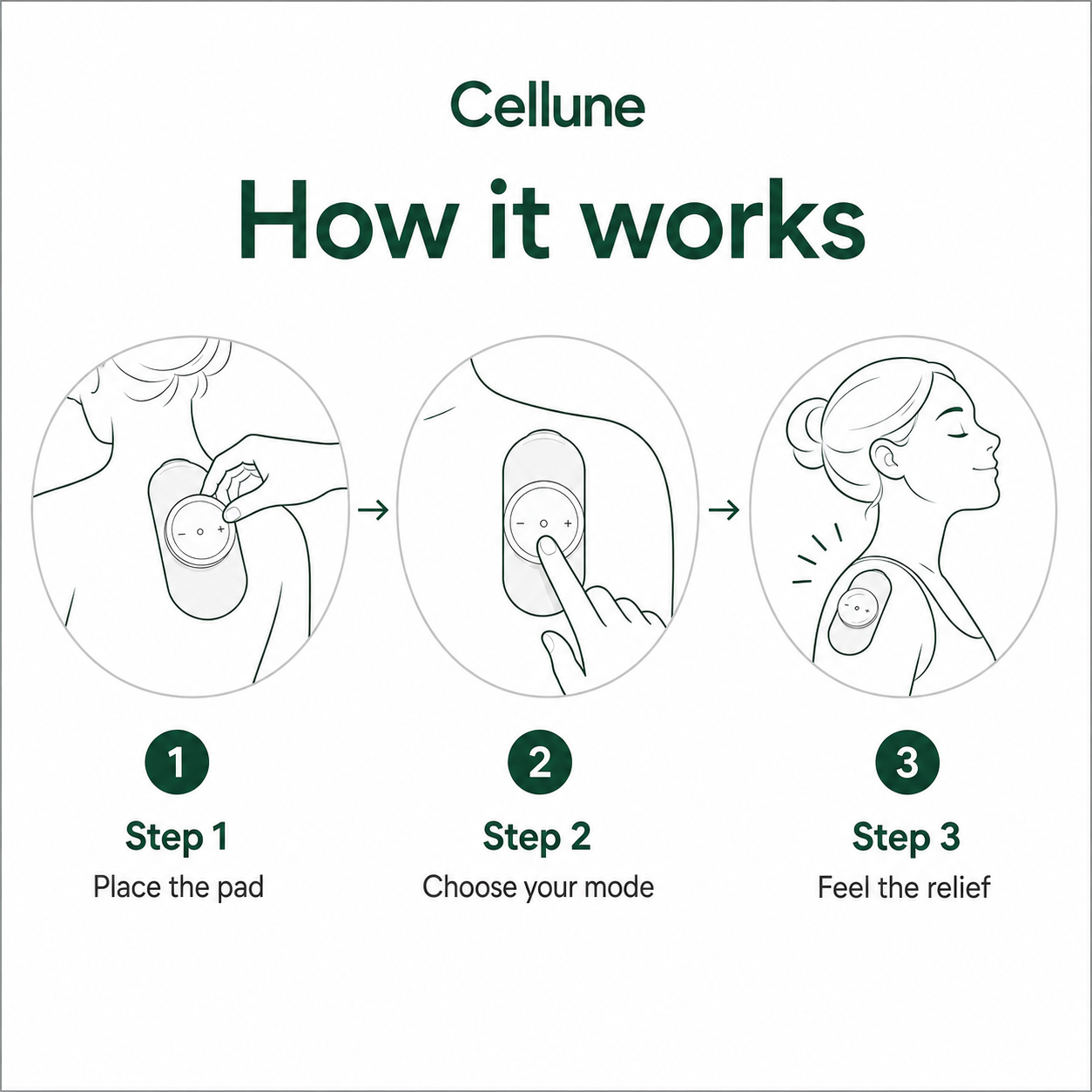 Cellune DeepRelief Wireless Stimulator